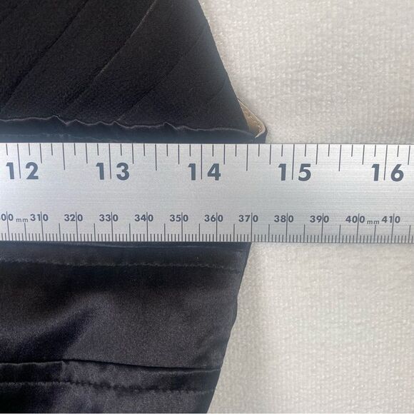 Marciano Black Sleeveless Halter Style Silk Top Size Small - Picture 9 of 10